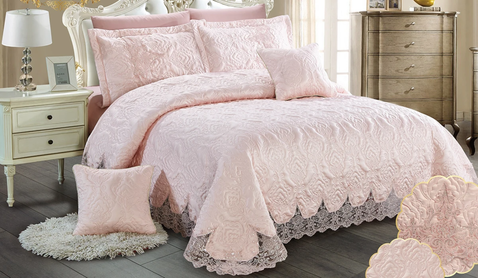 Cotton Lace Duvet
