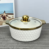 3Pcs Ceramic Casserole Serving Dishes