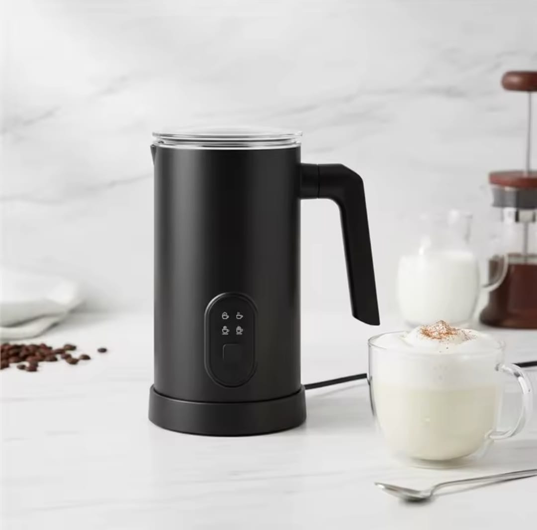 Electric 4-in-1 Milk Frother & Steamer