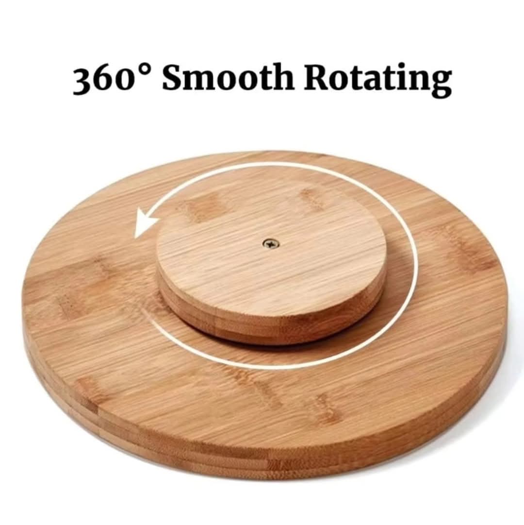 Single layer rotating spice rack