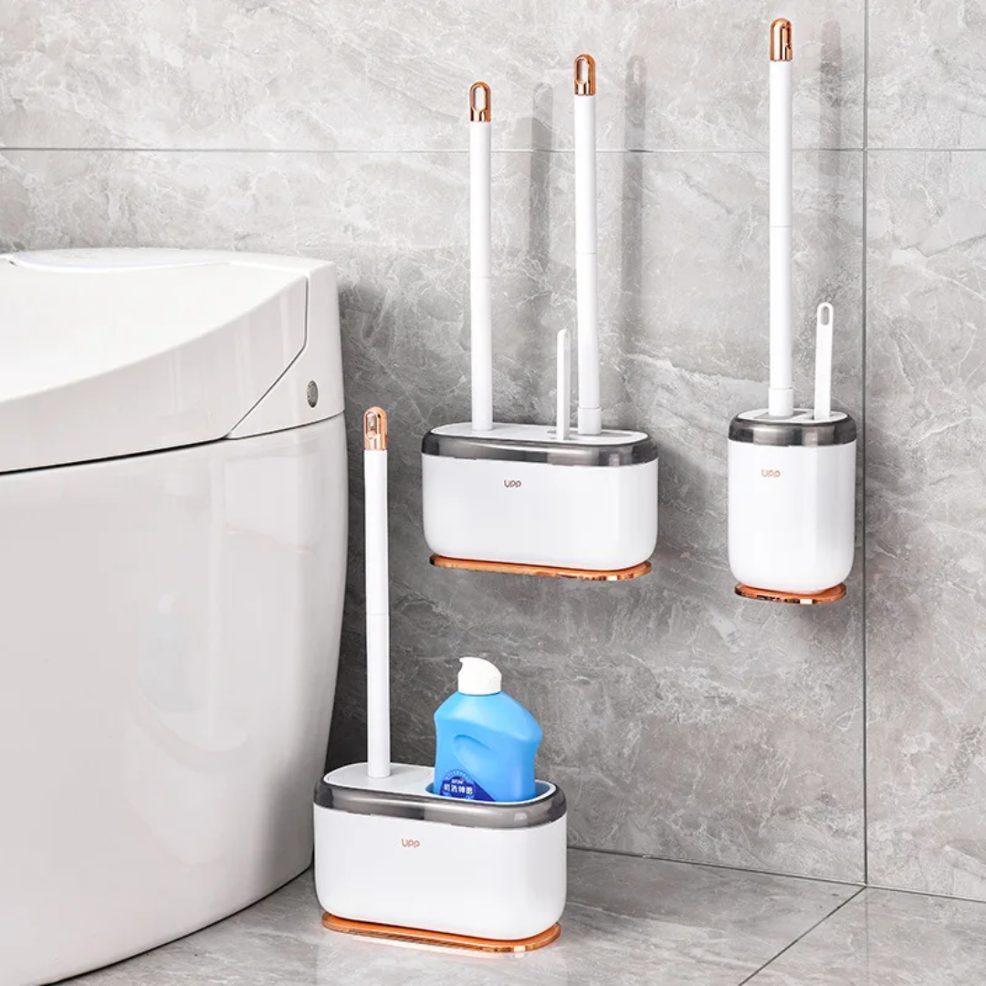 5-in-1 Toilet Cleaning Kit with Drying Holder