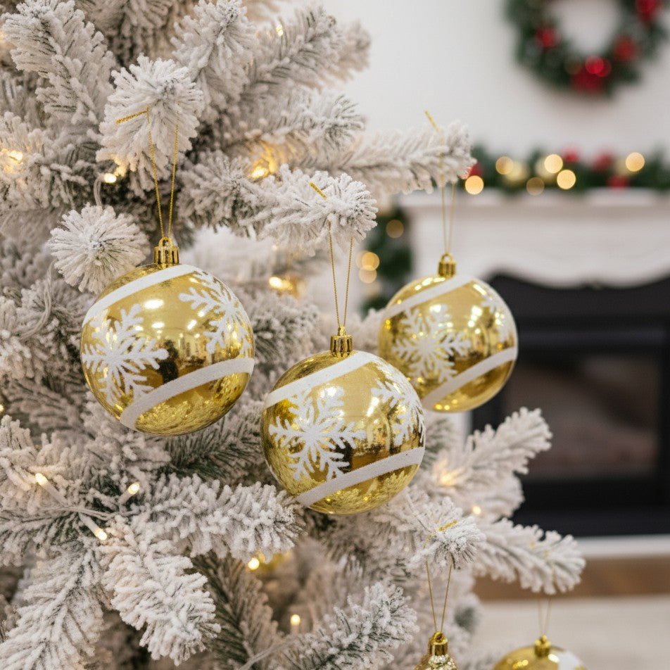 6Pcs Set Christmas Balls