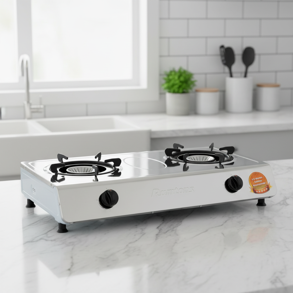 2 Burner Table Top Gas Stove
