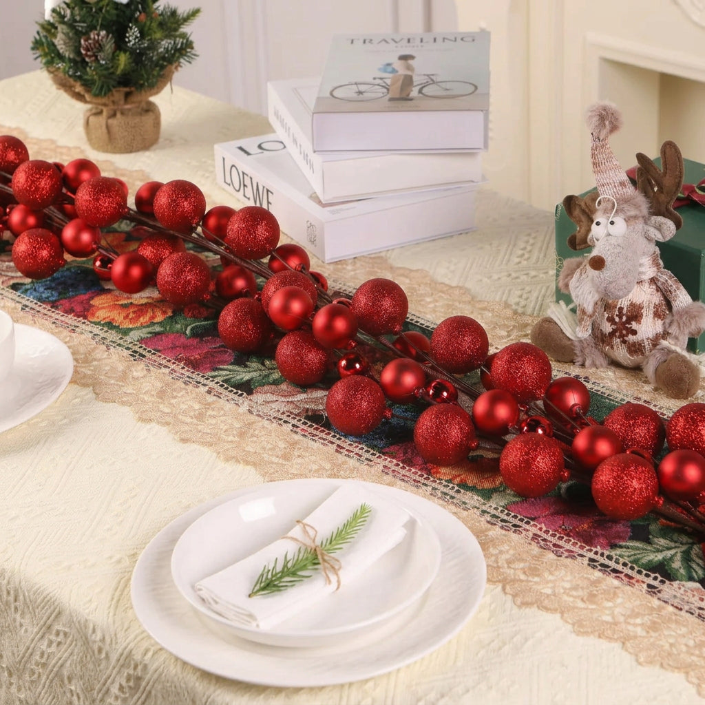195cm Artificial Berry Christmas Garland