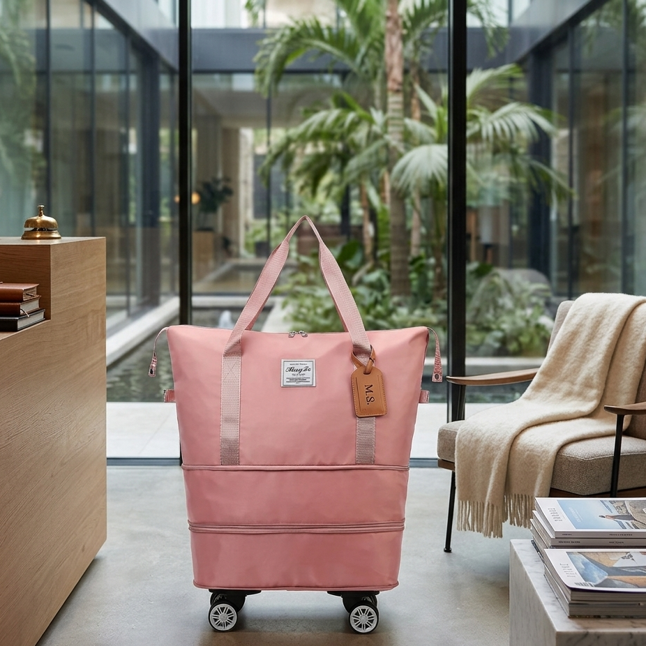 Foldable Travel Bag With Wheels