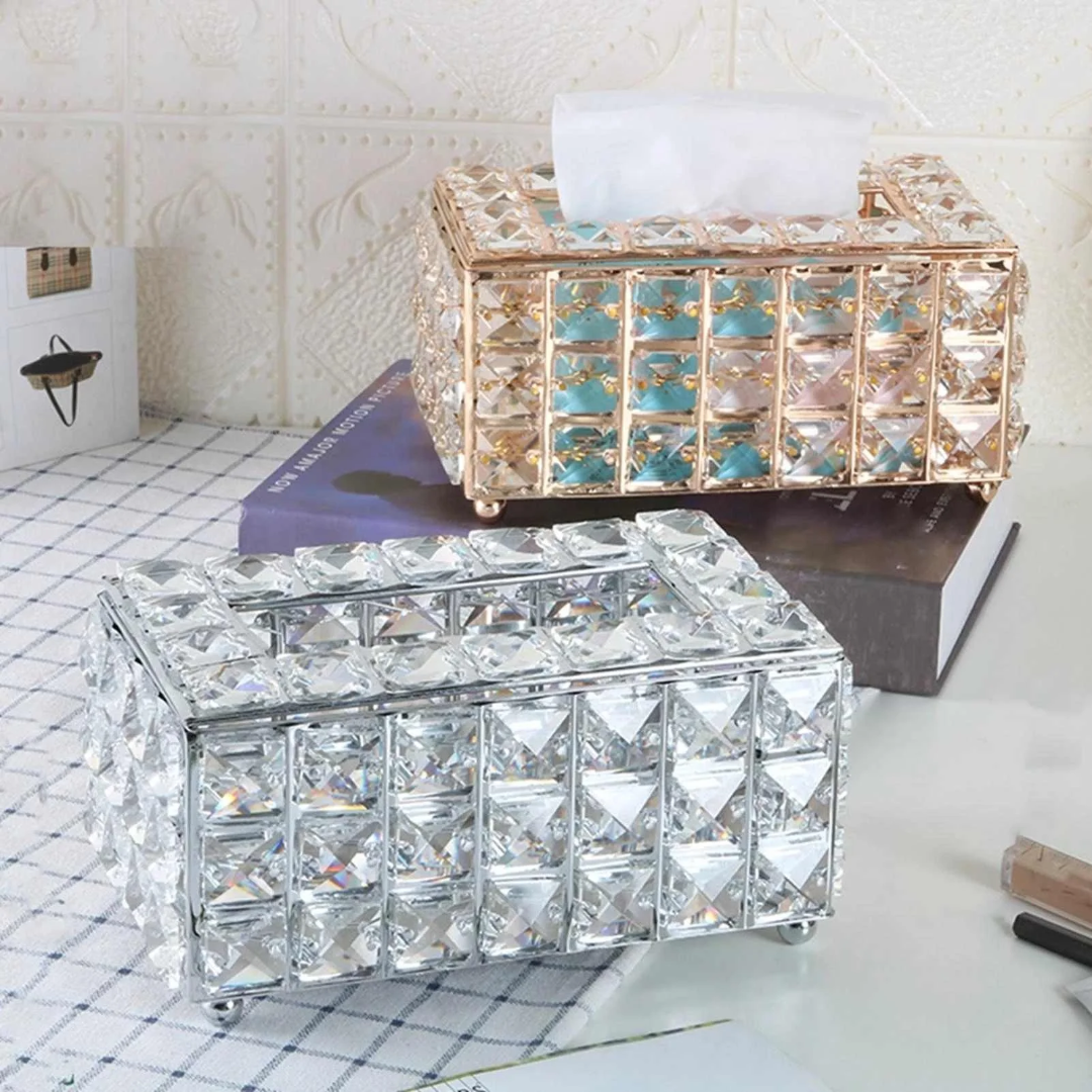 Crystal Serviette Holder