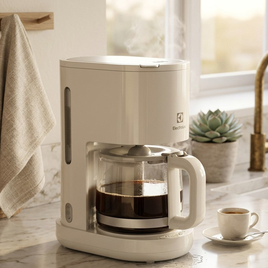 Electrolux 1.25L Coffee Maker with Anti Drip System SkCUM1-200w