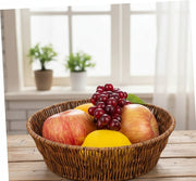 Aesthetic multifunctional home storage basket for décor and organization.