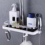 Shower Rod Storage Tray
