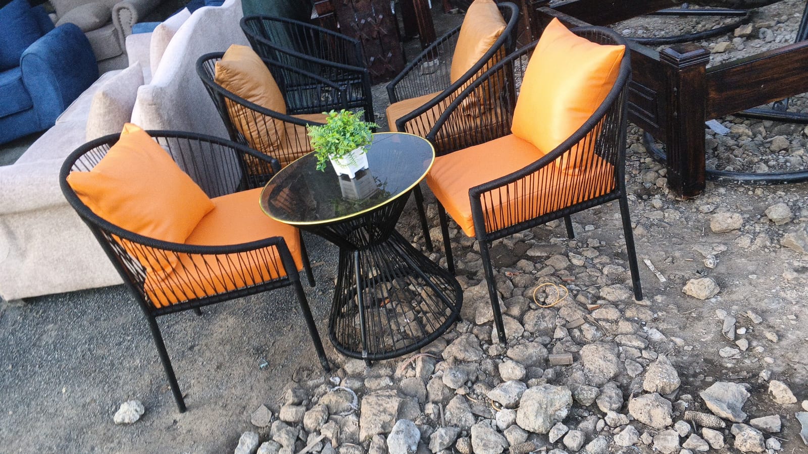 3 Piece Outdoor Patio Set