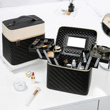 2-Tier Makeup and Cosmetic Storage Box