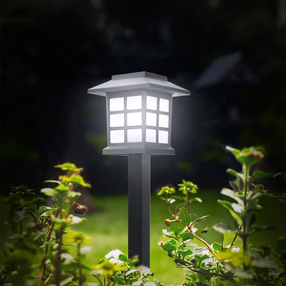 6Pcs Waterproof Outdoor Solar Garden Lights