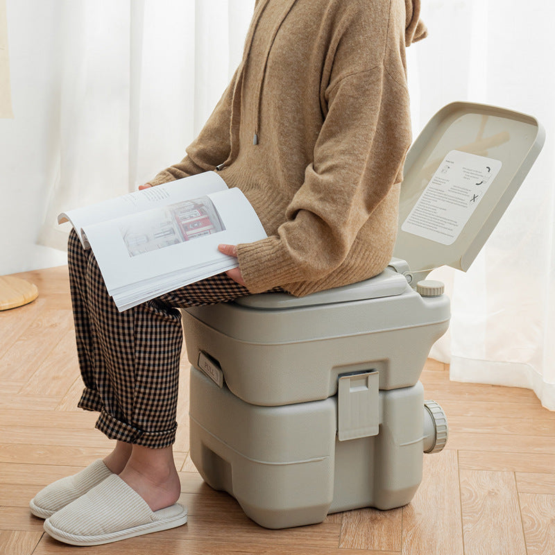 20L Portable Toilet With Flushing