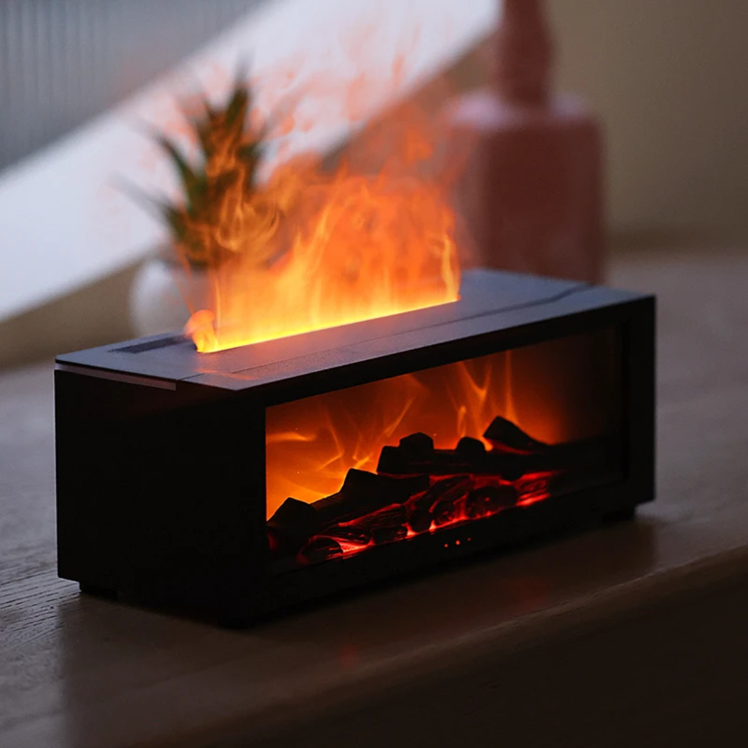 Fireplace Flame Aroma Diffuser Humidifier