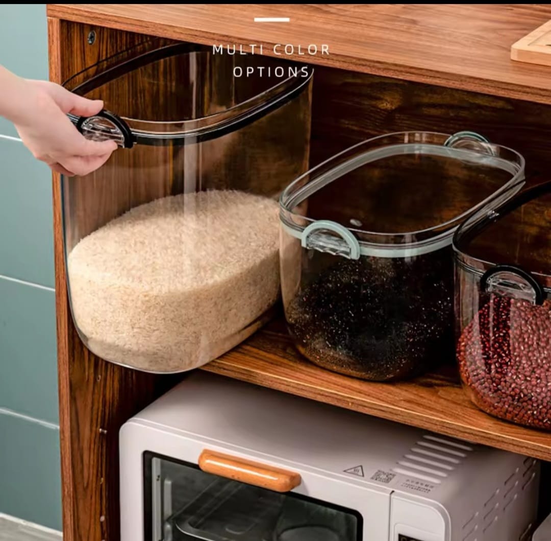 10kg Acrylic Rice and Cereal Airtight Storage Container with Scoop