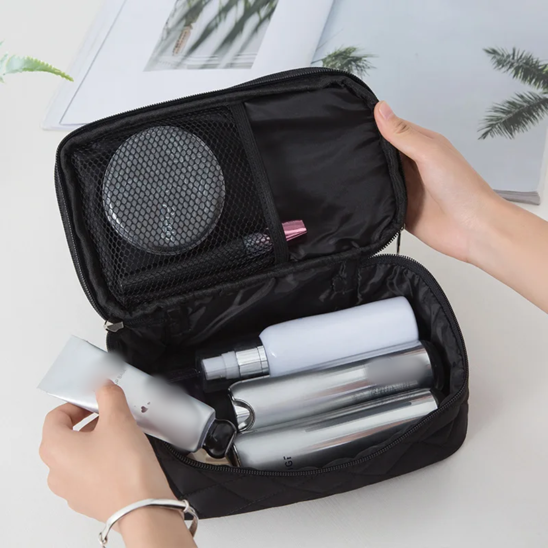 Waterproof Double Layer Cosmetic Storage