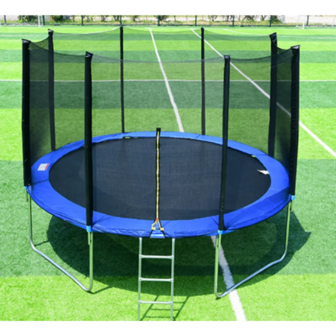 Trampoline With Safety Enclosure Net