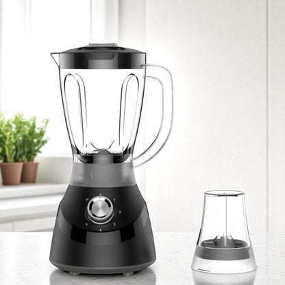 Ramtons  1.5L Blender with Mill, 600W  5-Speed Control –RM/764