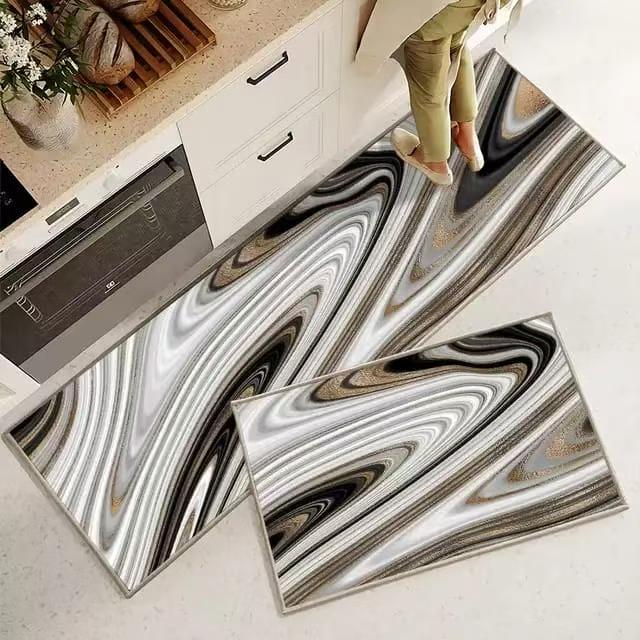 2Pc Kitchen Anti-Slip Mats