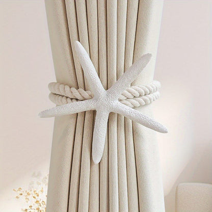 Adjustable Boho Curtain Tiebacks Pair
