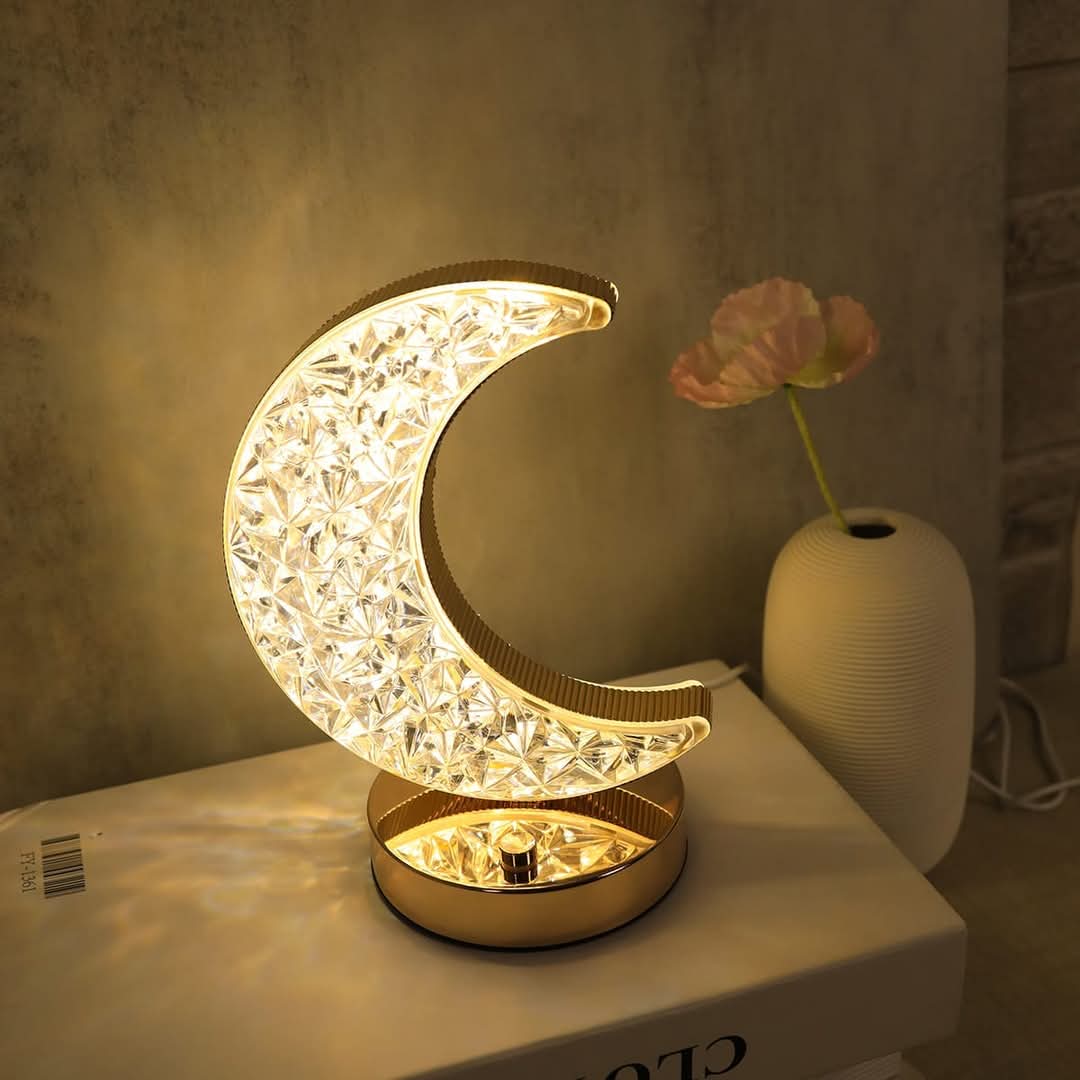 Star moon table lamp