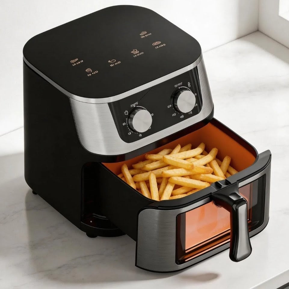 12L Air Fryer with Dual Heating Elements