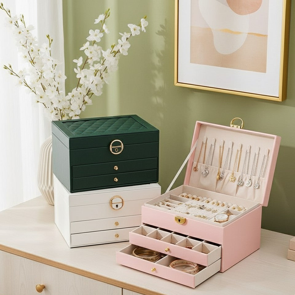 Multi-Layer Jewelry Storage Box
