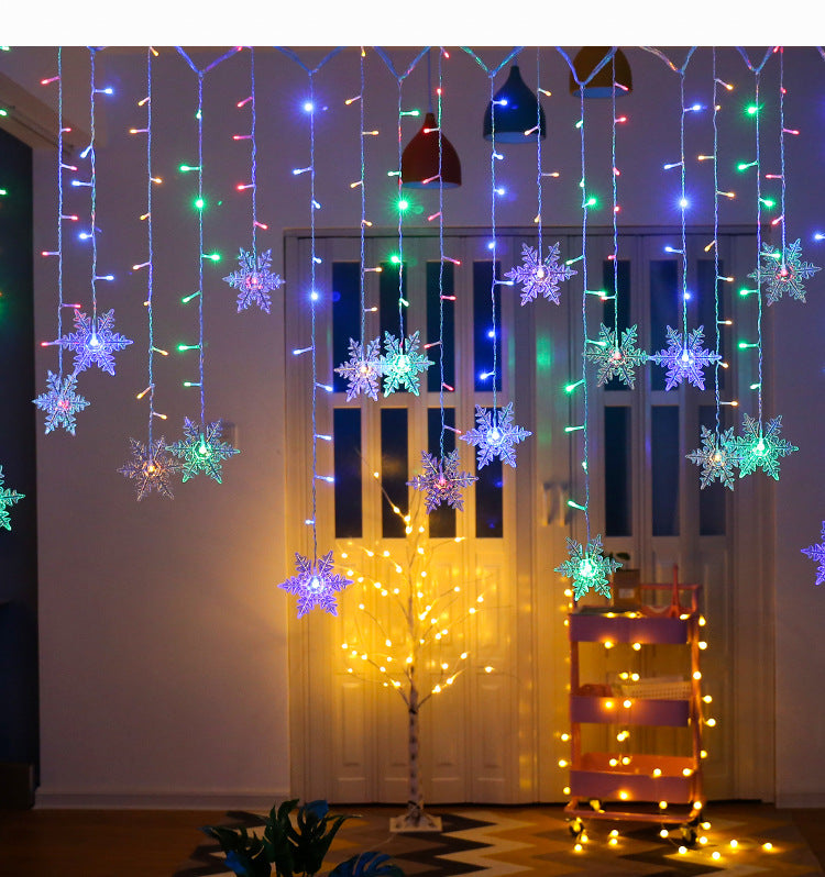 4M LED Christmas Curtain Garland