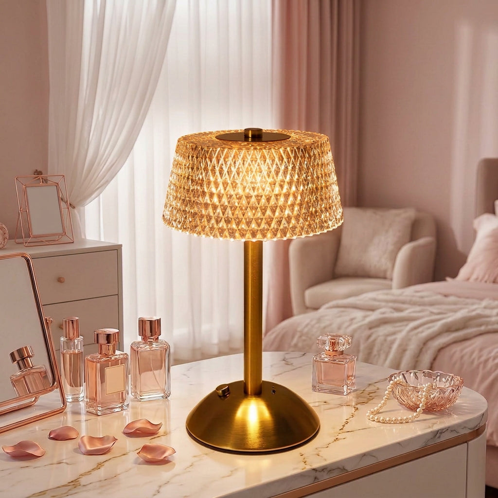 Rechargeable LED Touch Lamp with Dimmable Function and Three Light Modes in White, Warm and Warm White available in Nairobi, Kenya