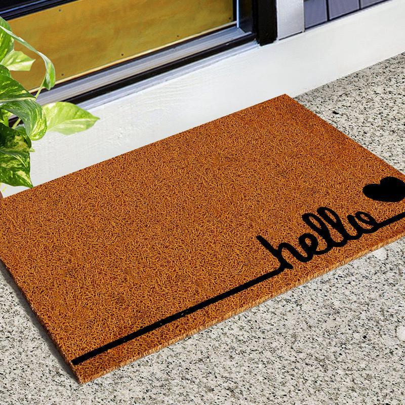 Rubber Bottom Outdoor Mat
