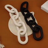 5-Link Wood Knot Rustic Decorative Accents