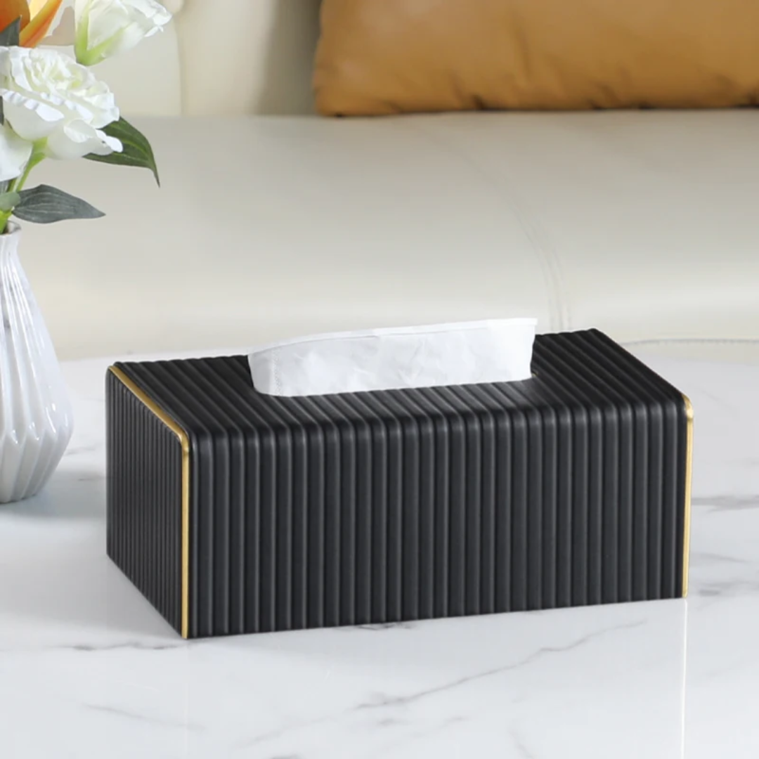 Leather Tissue/ Serviette Holder