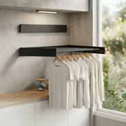 100cm Invisible Folding Wall Mounted Clothes Drying Rack