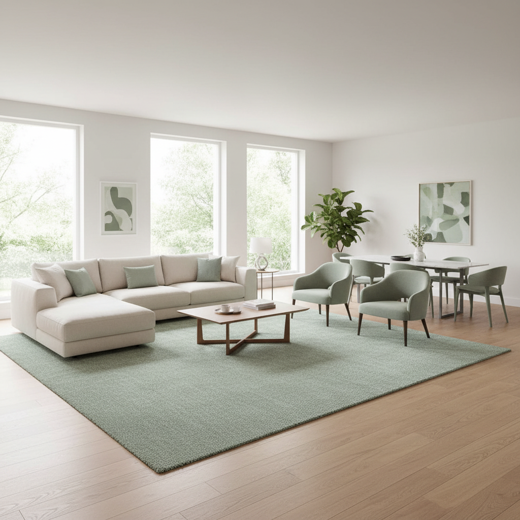 Oriental Weavers: Galilio Carpet Rug; Light Green