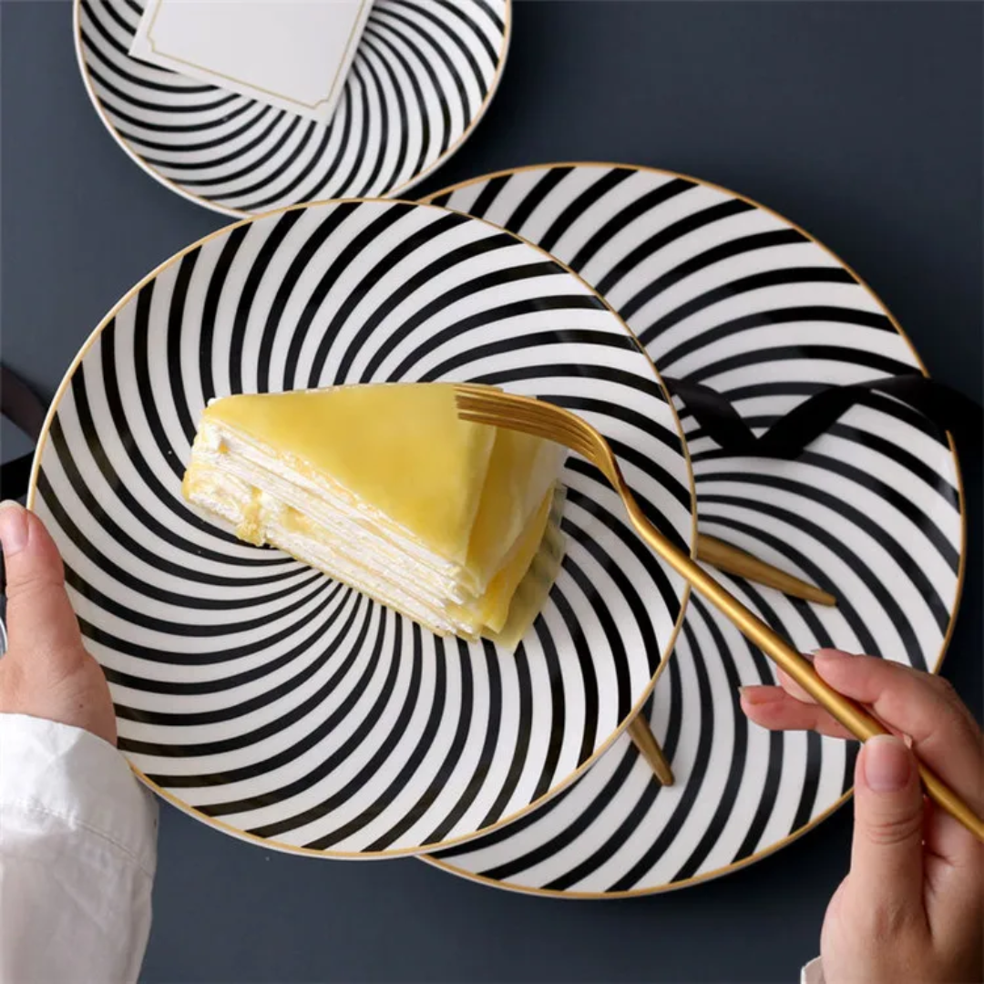 6-Piece Ceramic Plates Set