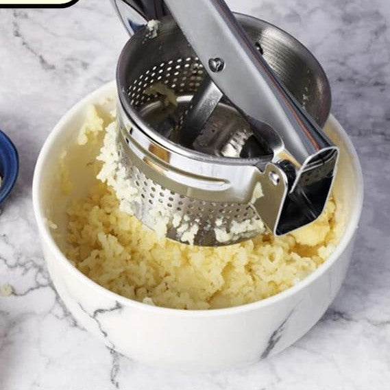 Stainless Steel Potato Masher Ricer Press Vegetable and Fruit Juicer