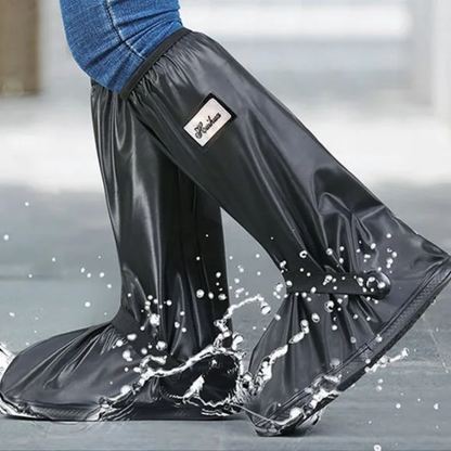 Shoe protector covers for dust and moisture protection, lightweight storage solution for travel and home use.