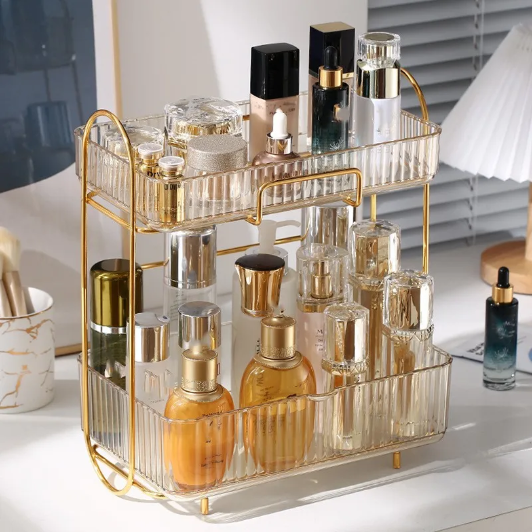 Acrylic Double-Layer Organizer