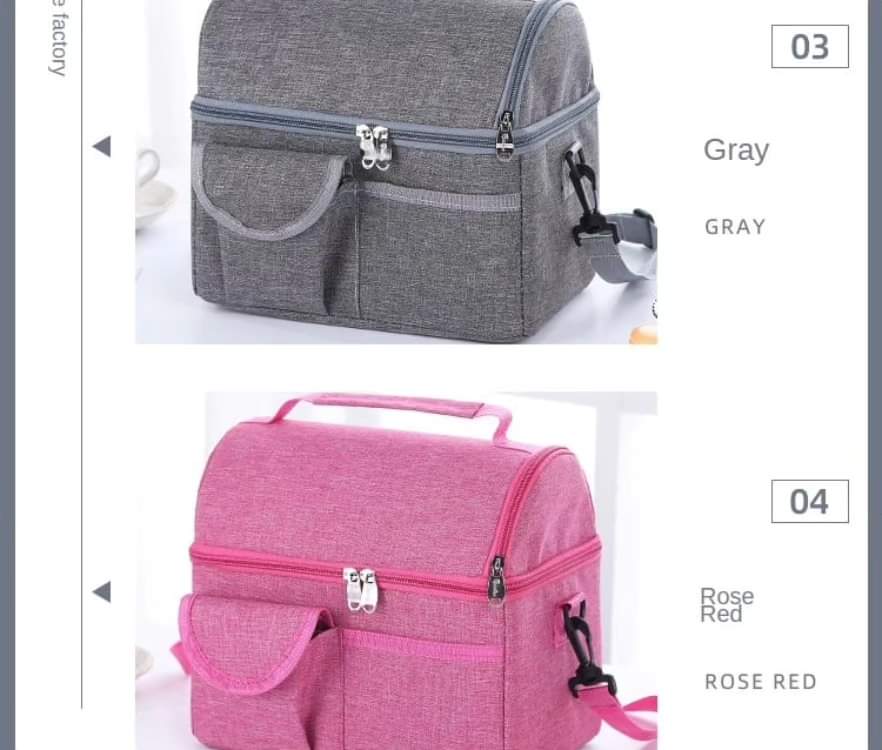 8 Litres Insulated  Thermal Lunch Bag