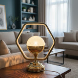 Nordic Hexagon Table Lamp