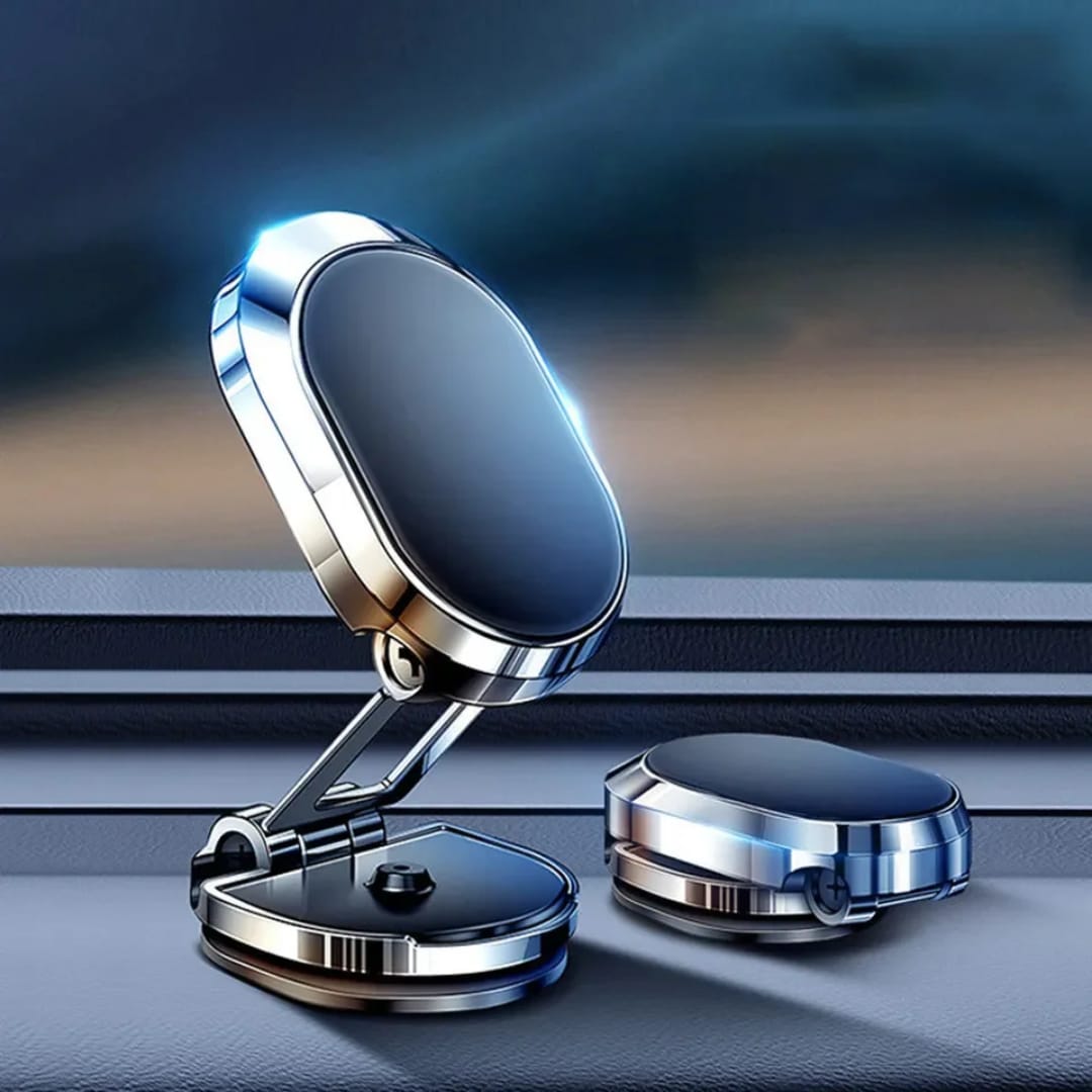 360-degree rotating zinc alloy magnetic phone holder.
