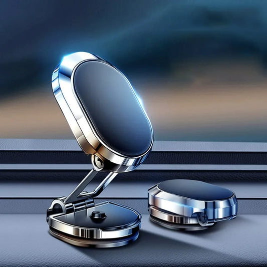 360-degree rotating zinc alloy magnetic phone holder.
