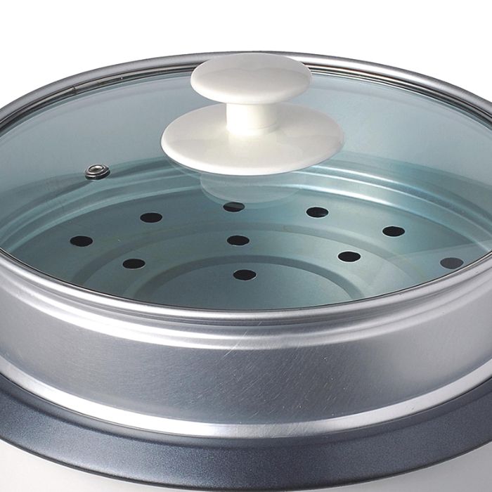 Ramtons Rice Cooker + Steamer 1.8 Litres White – RM/289
