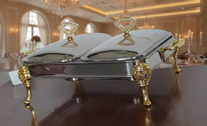 Golden Double 1.8L×2 Food Warmer