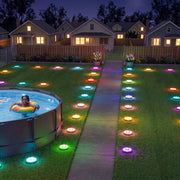 IP65 Multicolour Outdoor Ground Lights Set of 20 for Gardens, Pathways, Patios and Christmas Displays available in Nairobi, Kenya