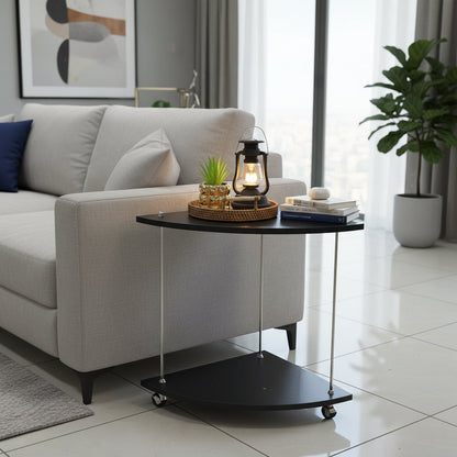 Nordic corner side table minimalist modern end table for living room and bedroom use