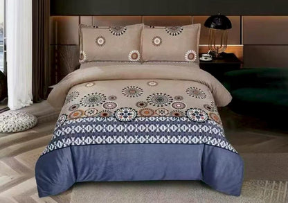 Printed Woolen Duvet Set