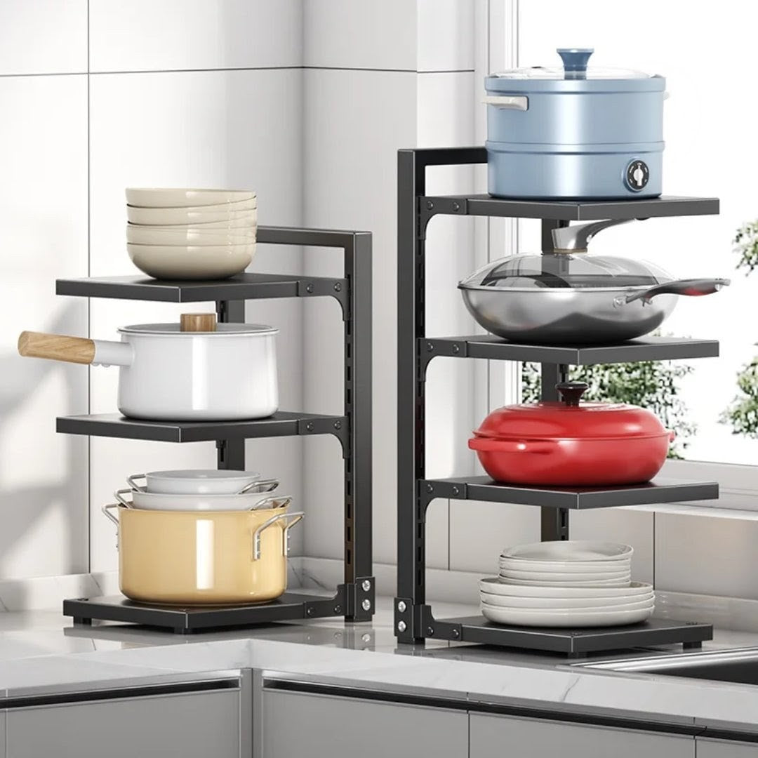 Kitchen Adjustable Storage Rack