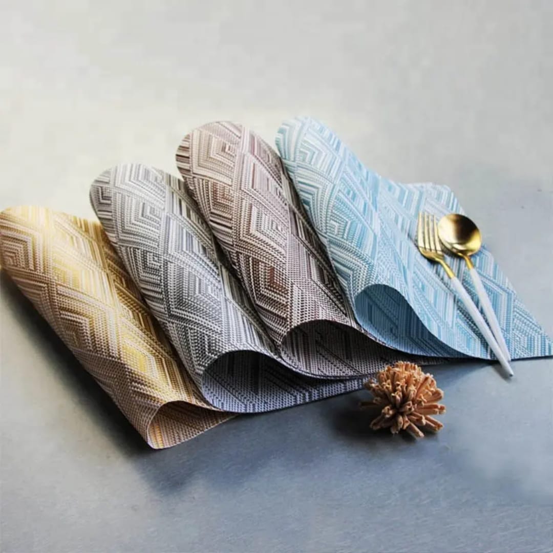 6 Pcs PVC Table Mats