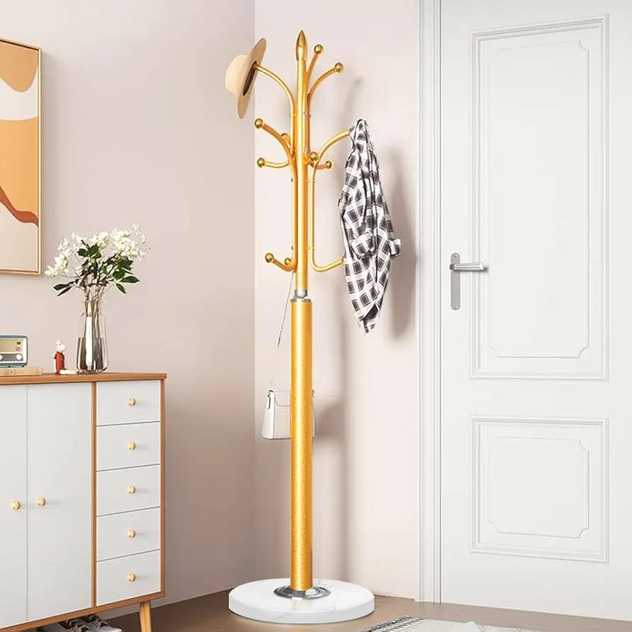 178cm Gold Coat Stand